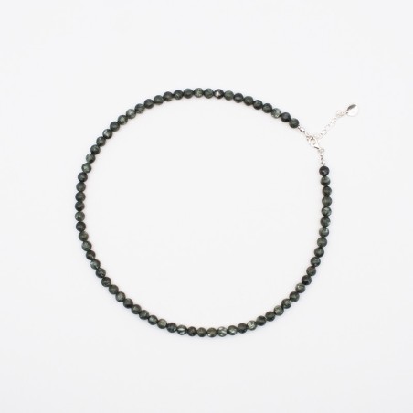 Kuličky z pravého serafinitu ve stříbře / Přírodní minerál .