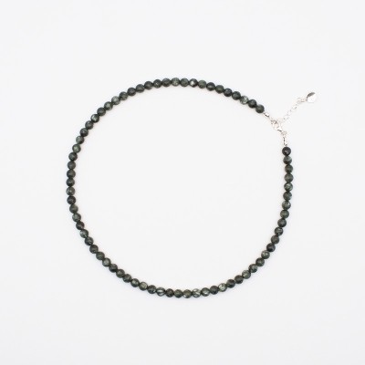 Kuličky z pravého serafinitu ve stříbře / Přírodní minerál .