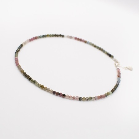 Náhrdelník z turmalínu - broušený  barevný