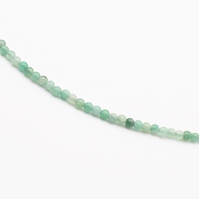 Jemný smaragdový náhrdelník / Stříbro 925.