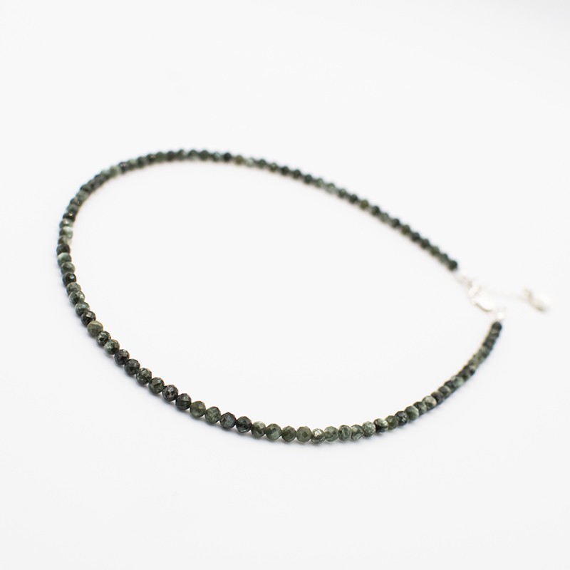Náhrdelník serafinit  broušené  korálky