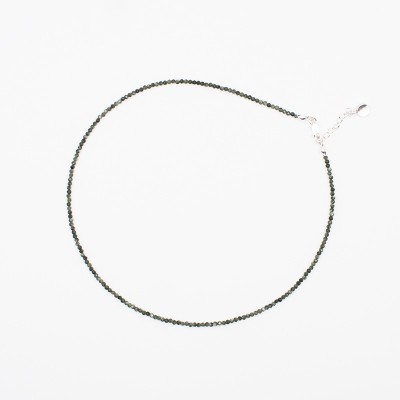 Náhrdelník serafinit  broušené  korálky