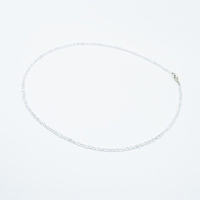 Náhrdelník Herkimer diamant/Přírodní krystal vysoké čistoty.