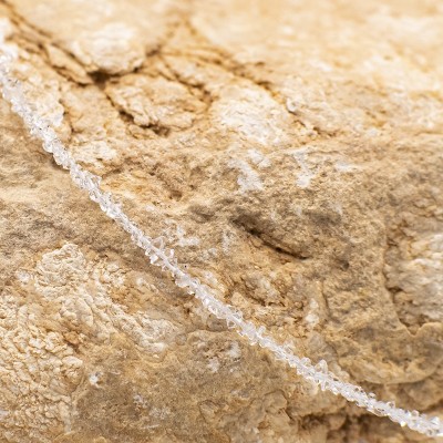 Náhrdelník Herkimer diamant/Přírodní krystal vysoké čistoty.