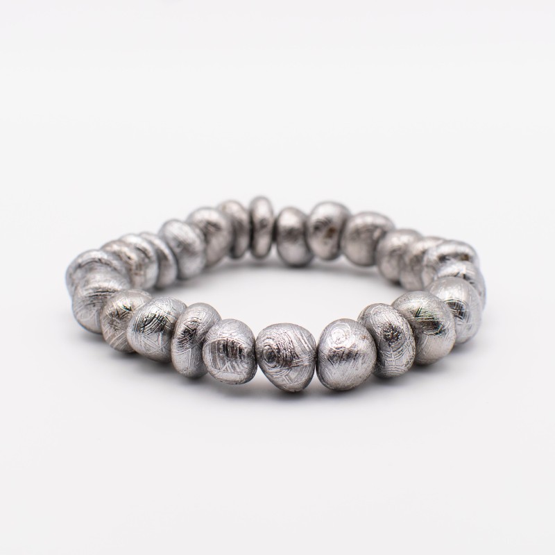 Meteorit Muonionalusta náramek - Bracquelet 69,58 g Meteorit Muonionalusta náramek - Bracquelet 69,58 g